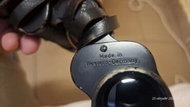 İdman formaları: Alman istehsalı binokl – 8×30 - Model: Porro tip “PORROLUX 8×30” - — 6