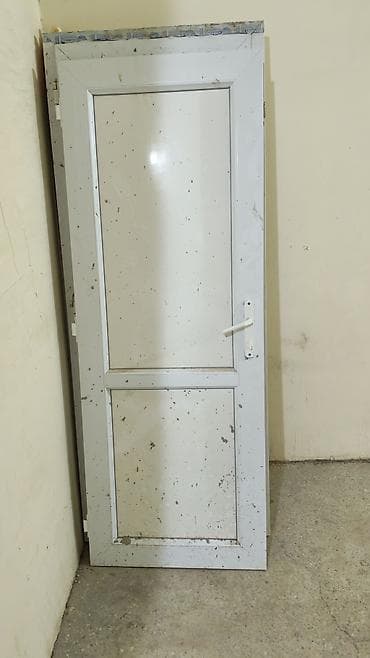 PVC qapı – ağ rəng - Material: PVC - Rəng: Ağ - Konstruksiya: Üst lalafo.az -da PVC qapı – ağ rəng - Material: PVC - Rəng: Ağ - Konstruksiya: Üst