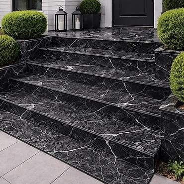 101 qizil gul ucuz: Mərmər pilləkənlər – dizayn və quraşdırma - Material: təbii mərmər — 9