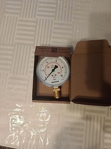 Pakkens mexaniki manometr - Tiplər: EN 837-1 standartlı analoq — 2