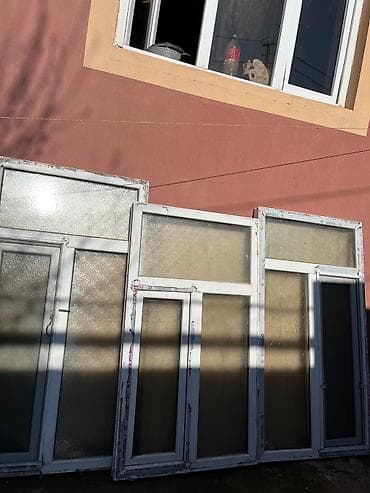 PVC pəncərə və qapı blokları – bir neçə ədəd dəst Xüsusiyyətlər: - Ağ