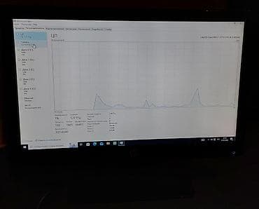 Modemlər və şəbəkə avadanlıqları: HP masaüstü kompüter + monitor dəsti Detallar: - Sistem bloku: HP — 7