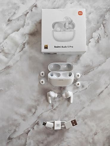 Simsiz (Bluetooth) Qulaqcıqlar, Xiaomi, rəng - Ağ