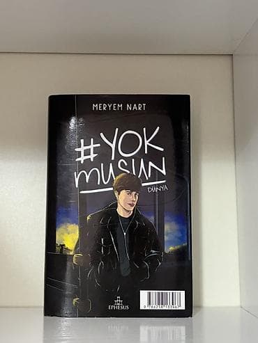 1 kitabdır 2 üzlüdür ciltli poster yanında Məhsul: “#Yok musun” – — 2
