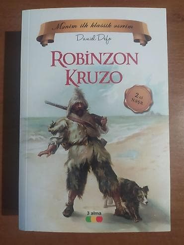bas gitara: Satılır: 4 kitabdan ibarət dəst 1) Daniel Defo, “Robinzon Kruzo” - — 1