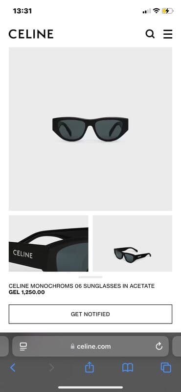 kisi eynek modelleri: Celine original 400azn — 1