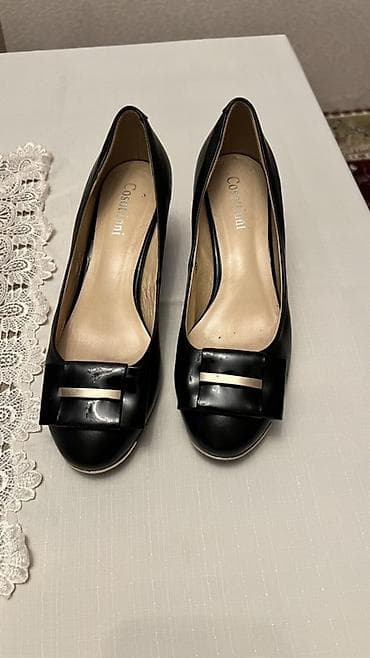 Cosottini qadın tuflisi - Rəng: qara - Model: klassik balerina/pump