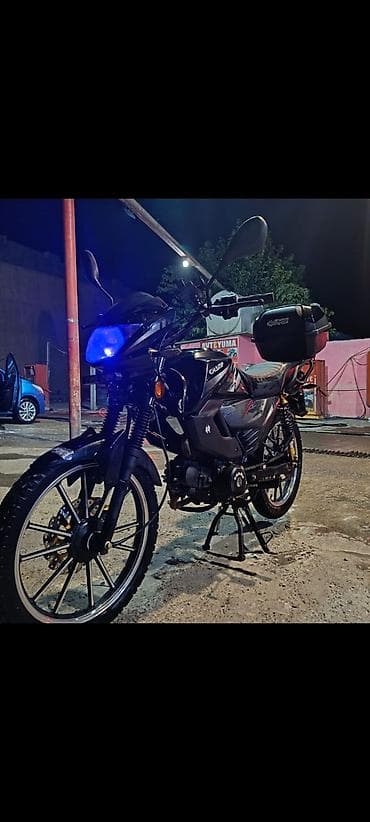 vito disk: CHAMP R1 moped/motosiklet - Rəng: qara, idman üslublu gövdə — 1