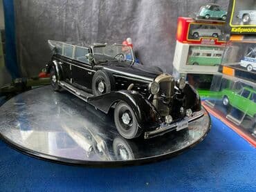 metbex tavan modelleri: Коллекционная модель Mercedes-Benz 770K Pullman W150 Black 1938 Road — 15