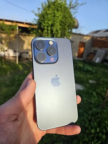 soyuducular ikinci el: IPhone 15 Pro, 128 GB, Blue Titanium, Face ID — 1