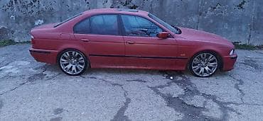 2000 bmw 320i: BMW 5 Series E39 sedan - Korpus: 4 qapılı sedan, qırmızı mat rəngli — 3