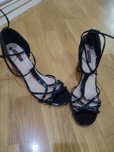 tekstil uşaq şəp şəpləri: Ölçü: 39, rəng - Qara, Yeni — 1