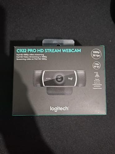 aypet pro: Logitech C922 Pro HD Stream veb-kamera - Video: Full HD 1080p 30 k/s — 6