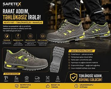 brend ayaqqabılar: Safetex Workwear təhlükəsizlik ayaqqabıları – ağır iş şəraitində — 10