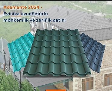 sendviç panel qiyməti: Metal dam örtükləri, Pulsuz çatdırılma, Zəmanətli, Kredit yoxdur — 1