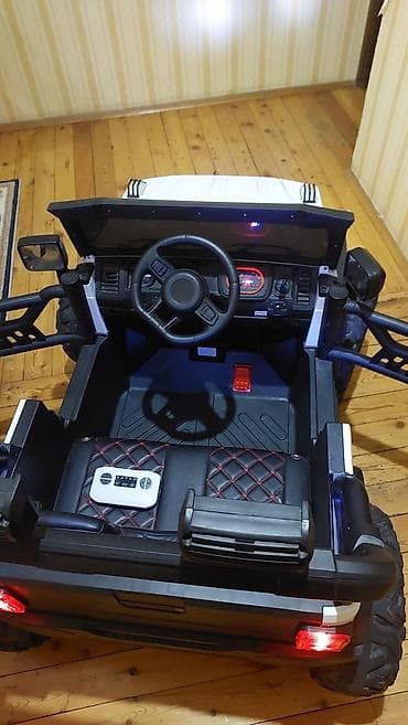 usag maneji: Uşaq üçün elektrikli off-road tipli minik maşını - Korpus: ağ-qara — 1