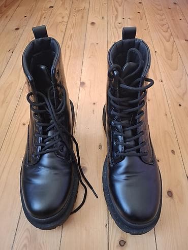 New Yorker Black Squad kişi çəkmələri - Ölçü: EU 43 (US/CA 10) - — 5