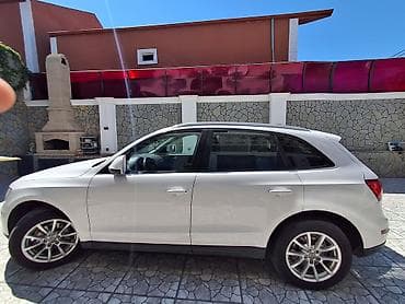 Audi Q5 – ağ rəngli, zərif və funksional premium SUV. Əsas — 7