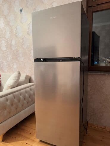 Yeni 2 qapılı Riffel Soyuducu Satılır, rəng - Gümüşü, Təkərli lalafo.az -da Yeni 2 qapılı Riffel Soyuducu Satılır, rəng - Gümüşü, Təkərli