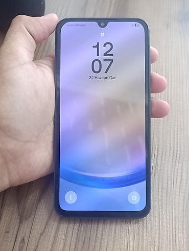 Samsung Galaxy A25, 256 GB, rəng - Mavi, Barmaq izi