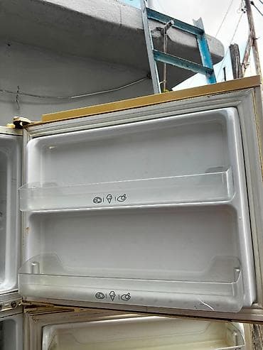 Elektronika: İşlənmiş 2 qapılı LG Soyuducu Satılır, rəng - Ağ — 7