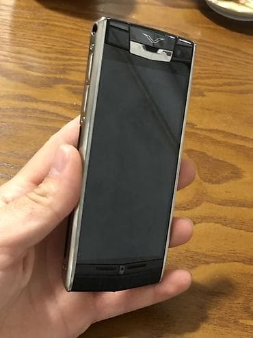 philips xenium 9@9h: Vertu Signature Touch, rəng - Qara, Sensor — 2