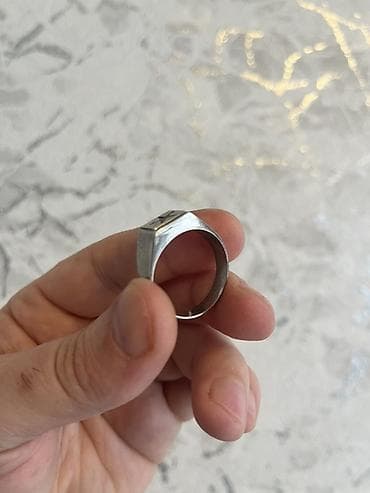 nisan uzuk: Üzük, Gümüş, Qaşsız — 8