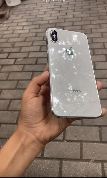 iphone 6 's: IPhone X, Gümüşü, Face ID — 1