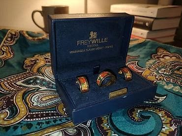uzuk: FREYWILLE “Hommage à Claude Monet – Poppies” dəsti - Brend: FREYWILLE — 1