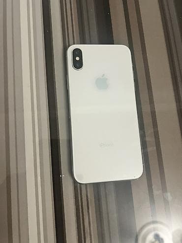 iphone x ucuz: IPhone X, 256 GB, Ağ, Face ID — 1