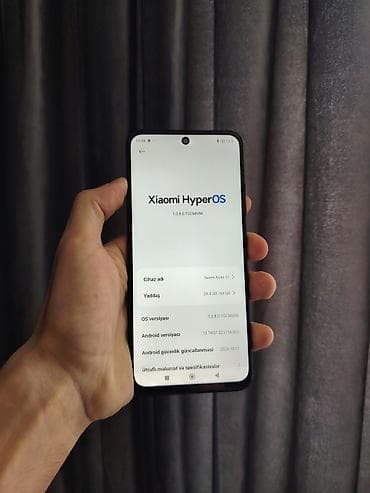 rəsmi not 11: Redmi Note 11, 64 GB, rəng - Qara, Barmaq izi, İki sim kartlı, Face ID — 2