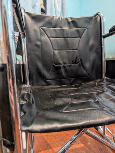 əlillər üçün araba: Manual əlil arabası – Barry brendi Xüsusiyyətlər: - Korpus: xrom — 5