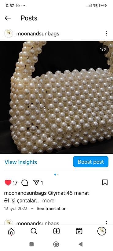 yeke canta: "Əl işi göz nuru kolleksiyamdan"çantalar satıram 45-50 m ancaq votsaba — 3