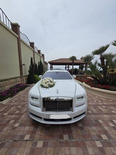 сдать машину в аренду такси: Rollse Royce Ghost white Toy, Nişan və digər tədbirlər üçün sifariş — 15