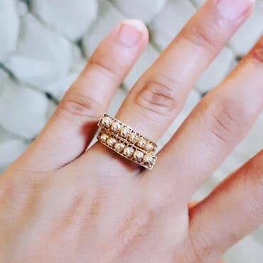 qizil halqa qolbaqlar: Кольцо, Желтое золото, 585 проба, Без камня — 3