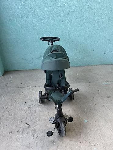 suru: Kidilo 3 təkərli velosiped-udosyolu (tricycle) uşaq arabası funksiyalı — 5