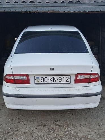 avto market: İran Khodro Samand, ağ rəng, sedan kuzov. Texniki xüsusiyyətlər və — 3