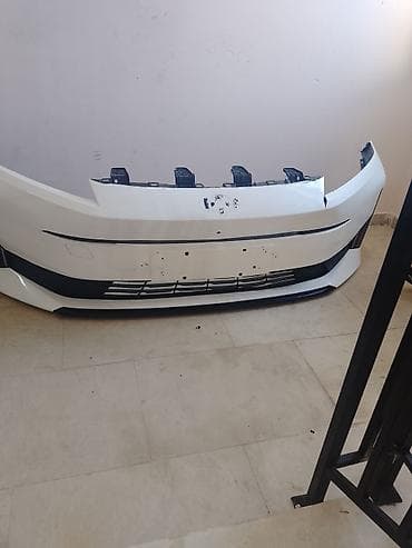 Məhsul: Avtomobilin ön bamperi Təsvir:Cangal A05 - Rəng: Ağ (qara alt