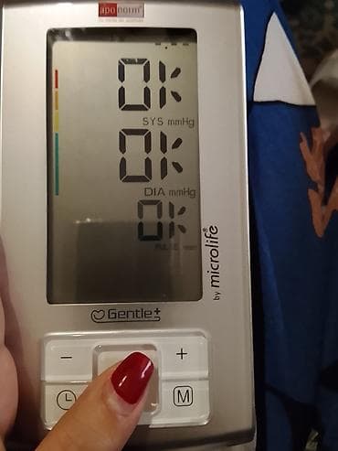 Avtomatik qan təzyiqi ölçən cihaz - Üst qol üçün elektron tonometr - lalafo.az -da Avtomatik qan təzyiqi ölçən cihaz - Üst qol üçün elektron tonometr -