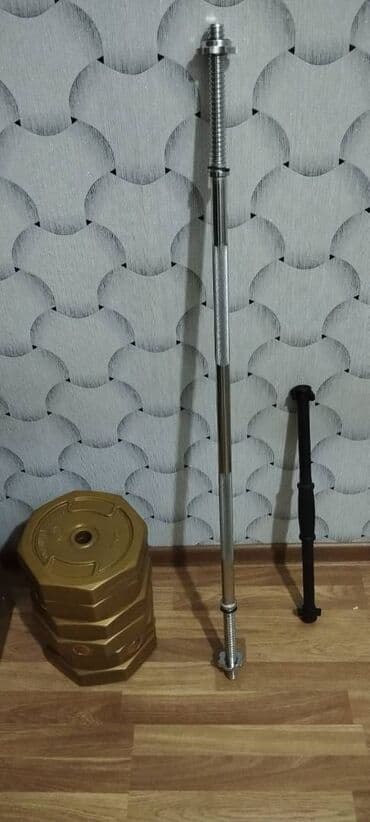 Samokatlar: - Dəmir qrif - 30 kq daşlar (6 ədəd 5 kq-lıq daşlar) - Üstündə Balaca — 1