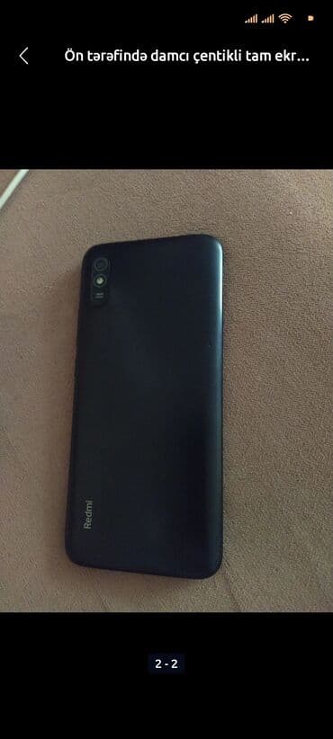 бу xiaomi redmi 7 16 гб черный | объявление создано 22 июля 2020: Xiaomi Redmi smartfon - Ön tərəf: damcı çentikli tam ekran dizaynı — 2