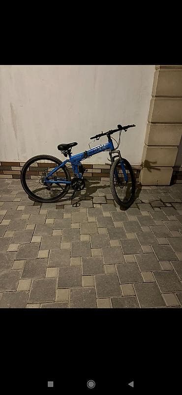 velesibetler: Məhsul: Dağ/şəhər tipli velosiped Xüsusiyyətlər: - Rəng: mavi - — 6