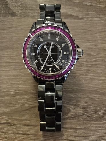 Б/у, Наручные часы, Chanel, цвет - Черный — 3