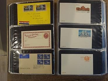Filateliya toplusu – zərf və markalı poçt tarixçəsi albomları — 9