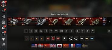 World of Tanks Blitz oyun hesabı üçün böyük kolleksiya: 300 uyğun tank — 6