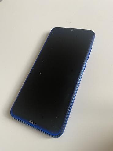 tel halva: Redmi Note 8, 64 GB, rəng - Göy, Barmaq izi — 1