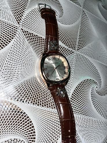 Смарт браслеты: Наручные часы, Cartier, цвет - Коричневый — 2