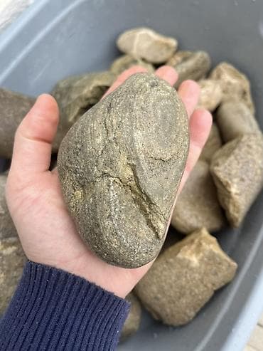 dekor dasi: Akvarum üçün Təbii çay daşları – dekorativ — 9