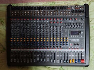 yamaha mikşer: Dynacord PowerMate 1600 3 made in Germany orginal - 16 mono kanal + — 1