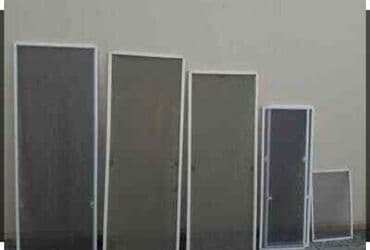 Pəncərə və qapı üçün setkalari sifarişi Pəncərə üçün setkalar Sadə